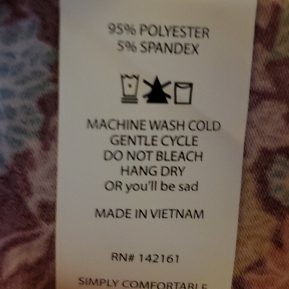 LuLaRoe Azure Skirt - Picture 3 of 3